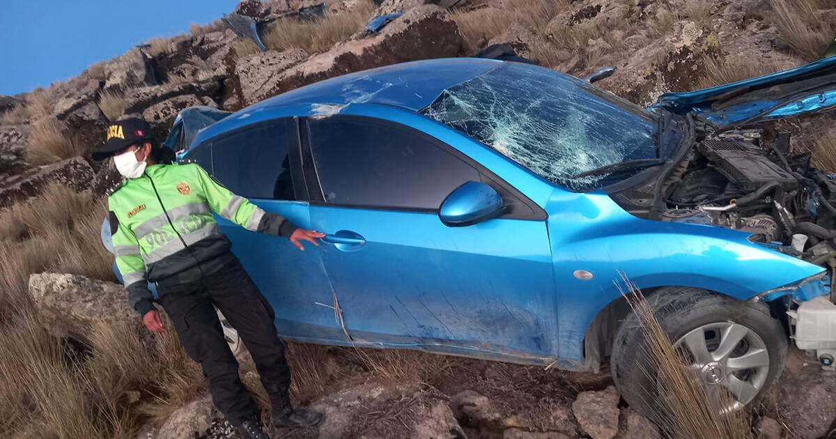 Arequipa familia sobrevivió a caída de automóvil a un abismo en