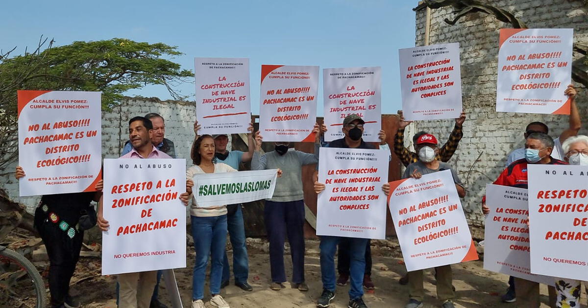 Vecinos protestan por construcción frente a zona arqueológica