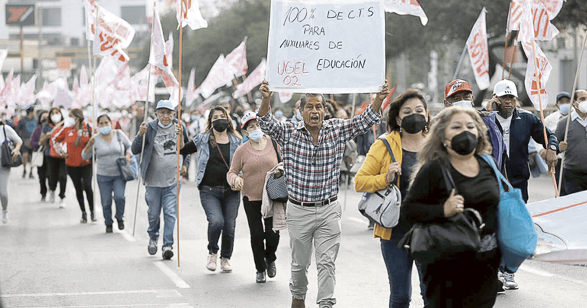 Minedu Sutep Anuncia Gran Marcha Nacional Este Martes De Junio De