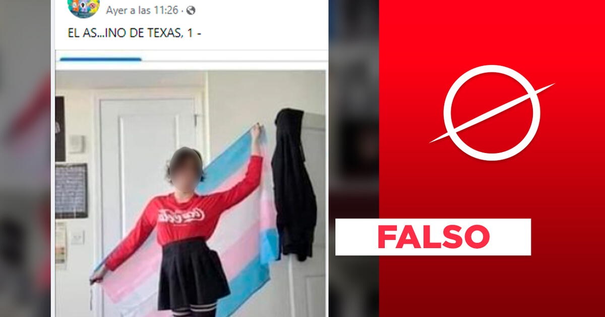 No Fotos De Persona Con La Bandera Trans No Muestran Al Autor Del