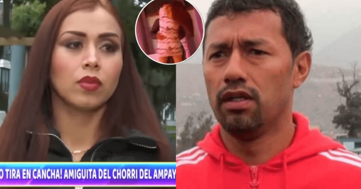 Chorri Palacios Ruth Medina Mujer Con La Que Fue Captado Bes Ndose