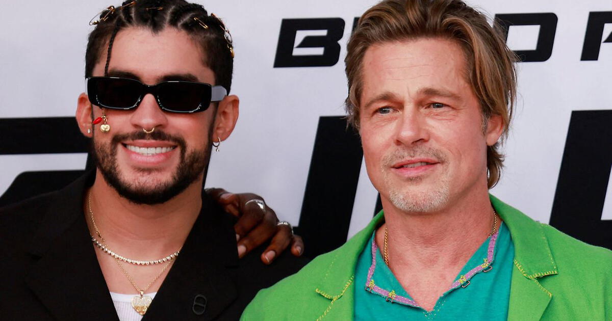 Brad Pitt Le Da Un Consejo A Bad Bunny Luego De Actuar Juntos En La