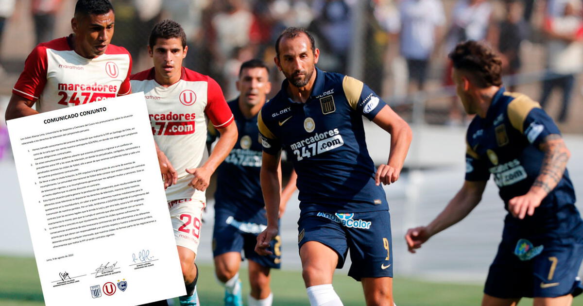 Alianza Lima Universitario Y Cienciano En Contra De Licitar Los