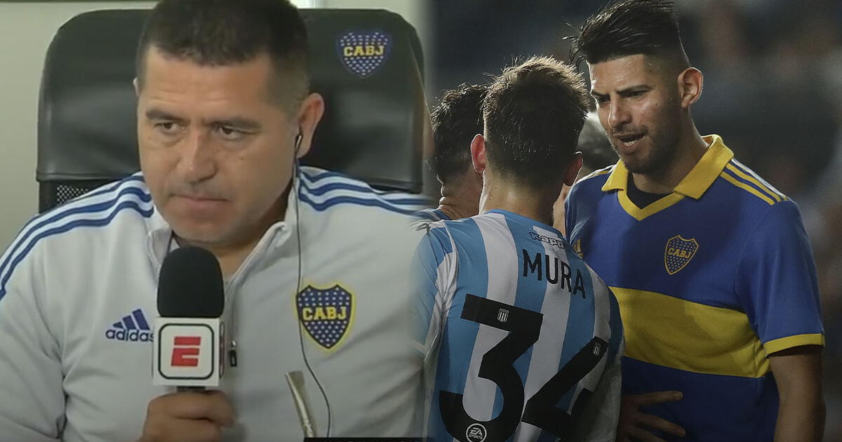 Carlos Zambrano pelea con Darío Benedetto Juan Román Riquelme elogió