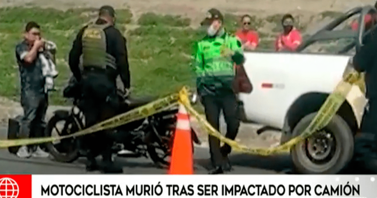 El Agustino Joven Motociclista Muri Tras Ser Embestido Por Camiones Y