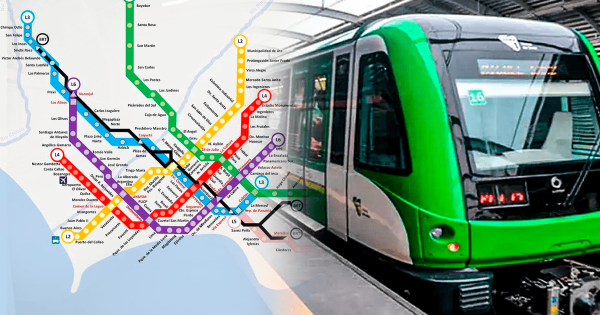 Metro De Lima Conoce La Futura Red De Transporte Y Los Distritos