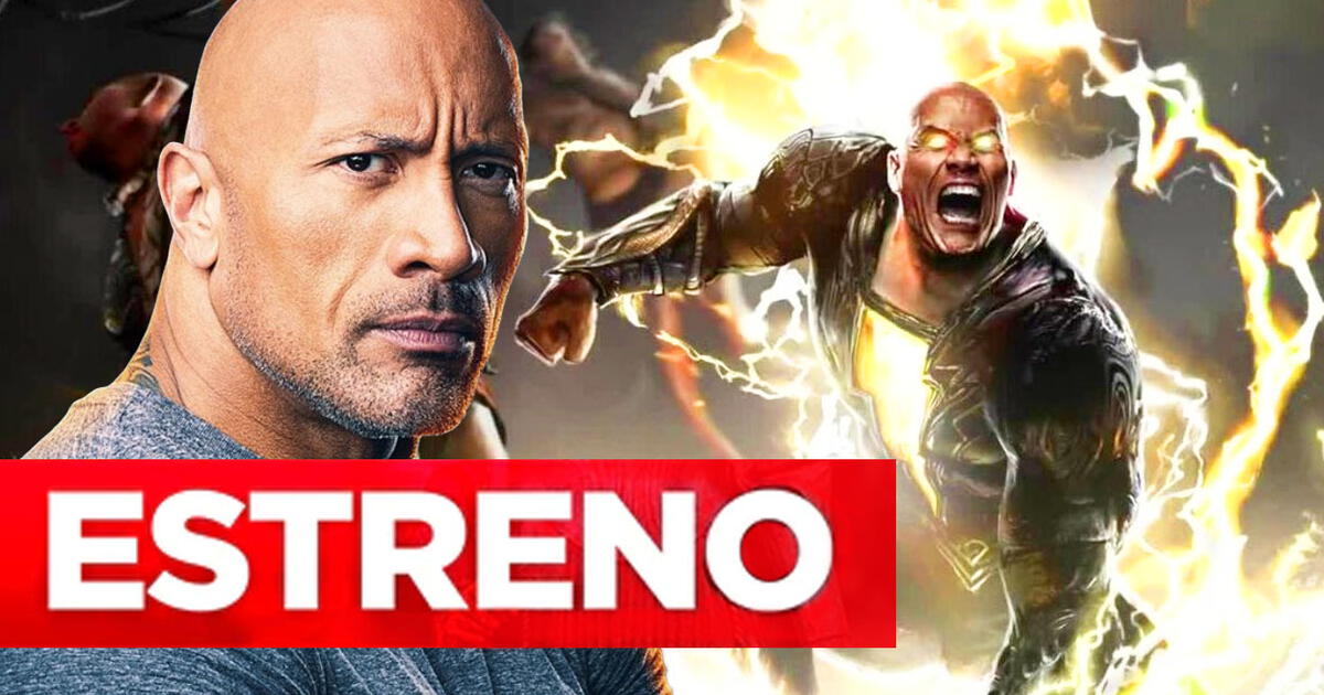 Black Adam película completa online gratis estreno en HBO Max dónde