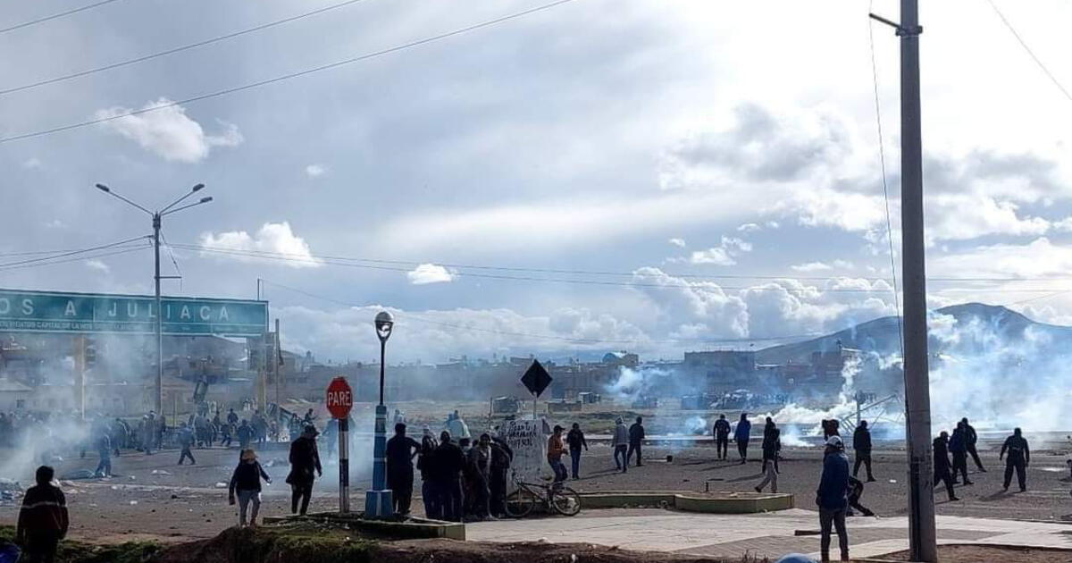 Paro Nacional Protestas En Puno Manifestantes Intentan Tomar