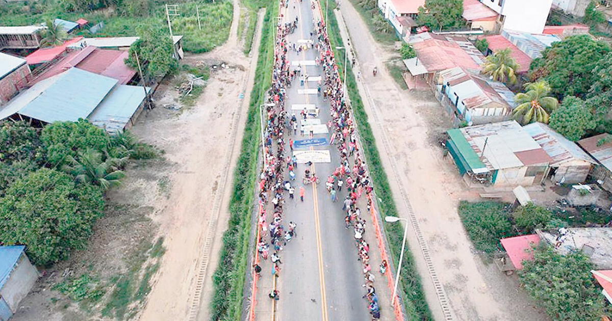 Paro Nacional Madre De Dios Aislada Por Bloqueos Y El Gas Ya Llega A