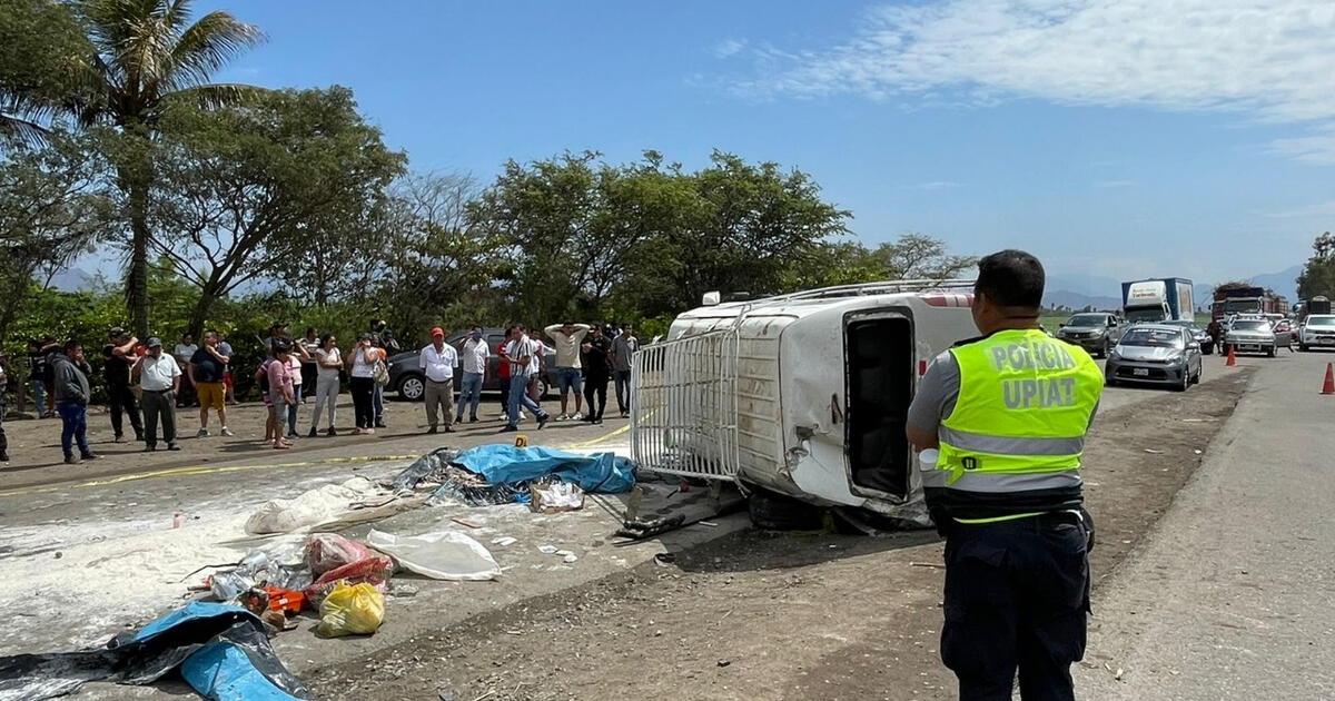 Chiclayo despiste de combi deja a una bióloga sin vida y a varios