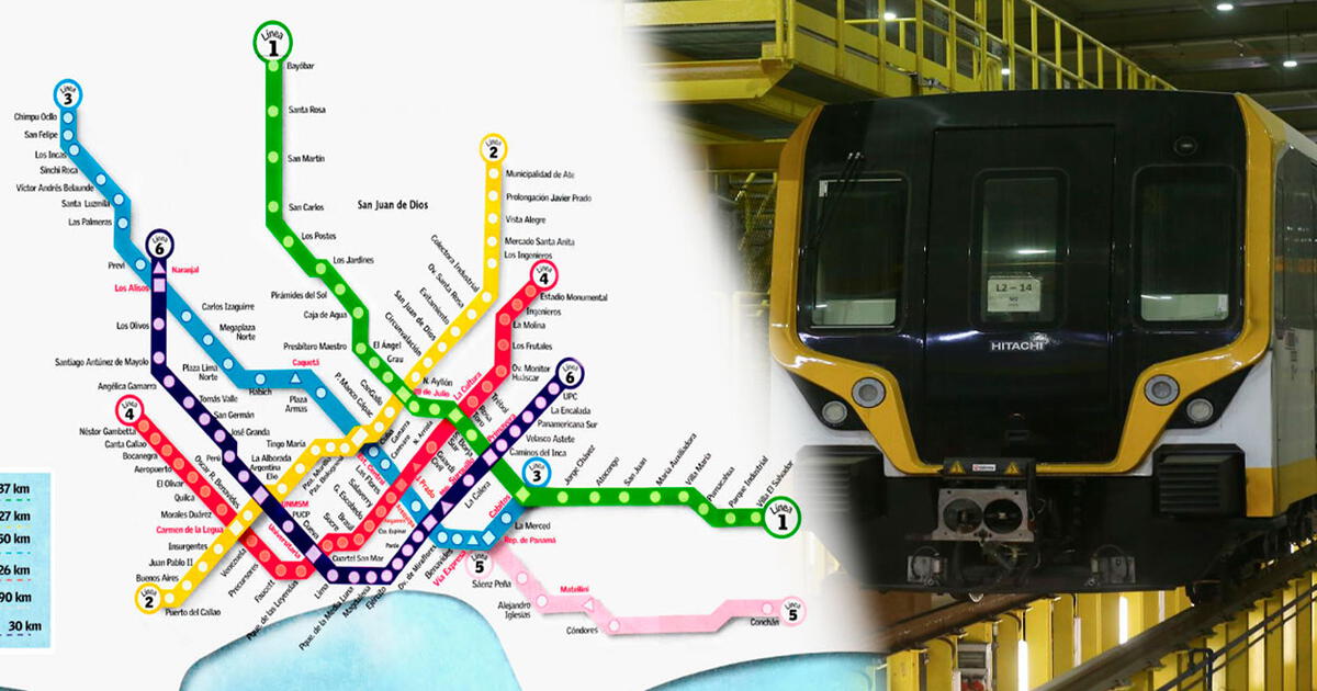 Metro De Lima Estas Son Las Rutas Y Estaciones Que Tendr El Nuevo