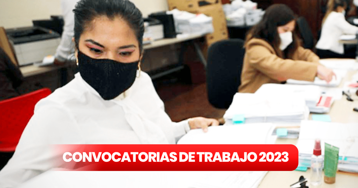 Convocatoria Poder Judicial Entidad Ofrece Empleos Desde S