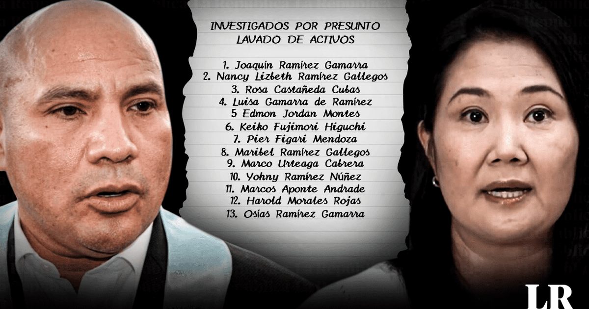 Keiko Fujimori Joaquín Ramírez así se estructura la organización