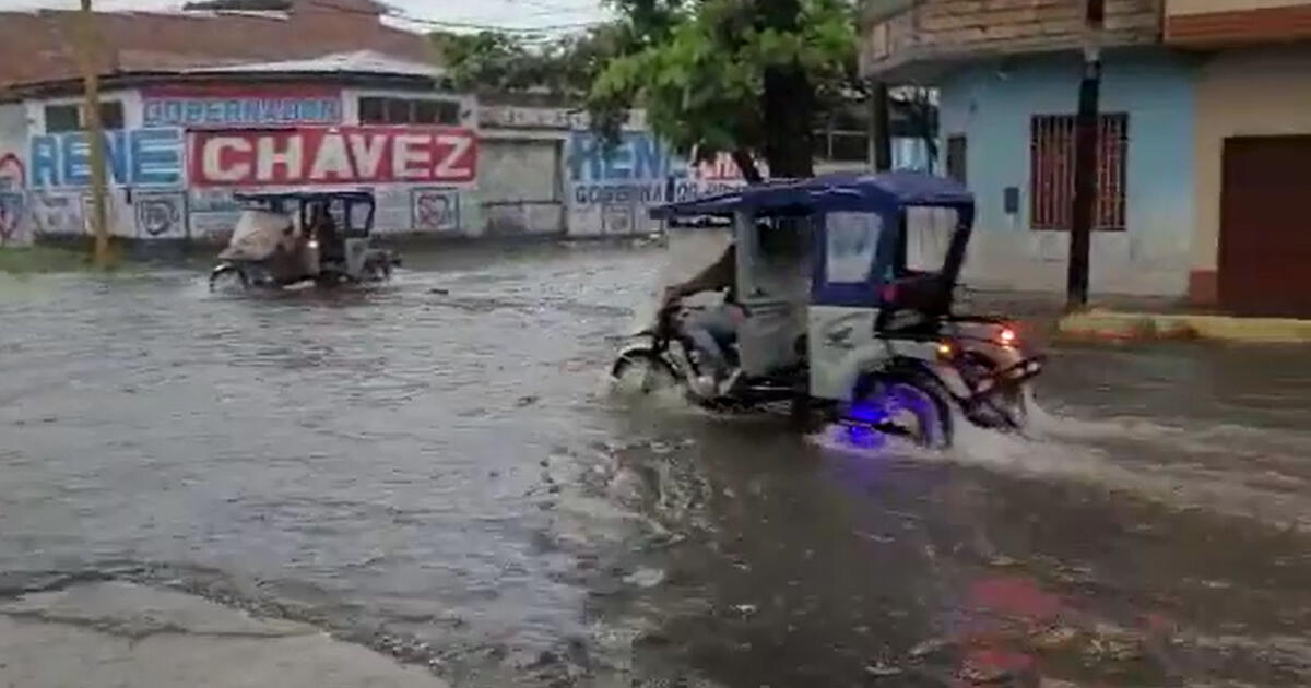 Loreto Calles De Iquitos Se Convierten En Riachuelos Y Desag Es