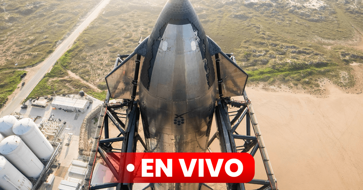 Lanzamiento De Starship EN VIVO Sigue El Vuelo Del Cohete De Elon