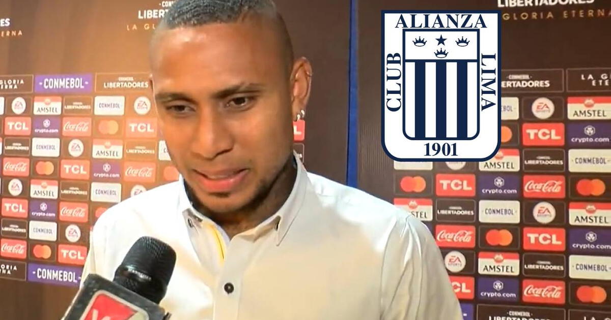 Alianza Lima Arley Rodríguez confía que el cuadro blanquiazul romperá