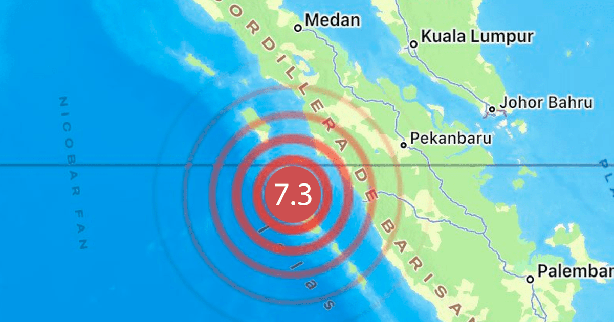 Temblor Hoy En Indonesia Terremoto De Magnitud 7 3 Azota La Isla De