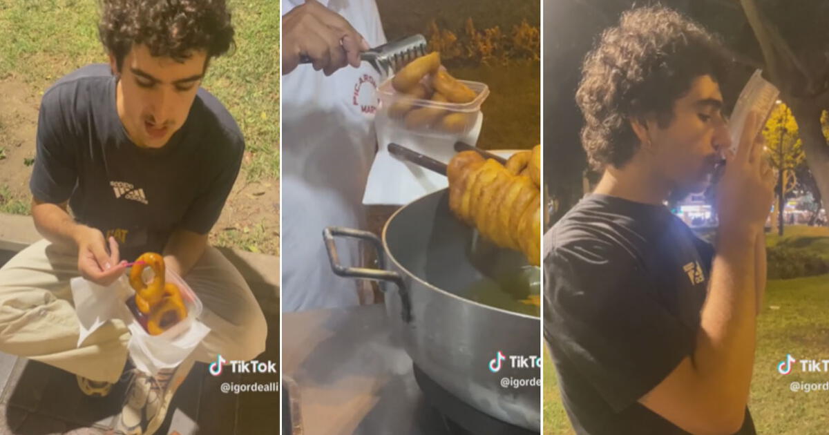 Tiktok Viral Espa Ol Prueba Picarones Por Primera Vez En Parque