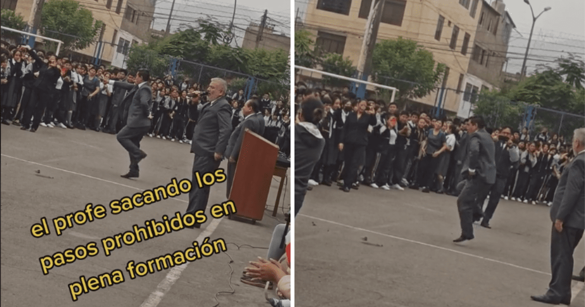 Viral TikTok Profesor La Rompe Con La Contradanza Y Sorprende A