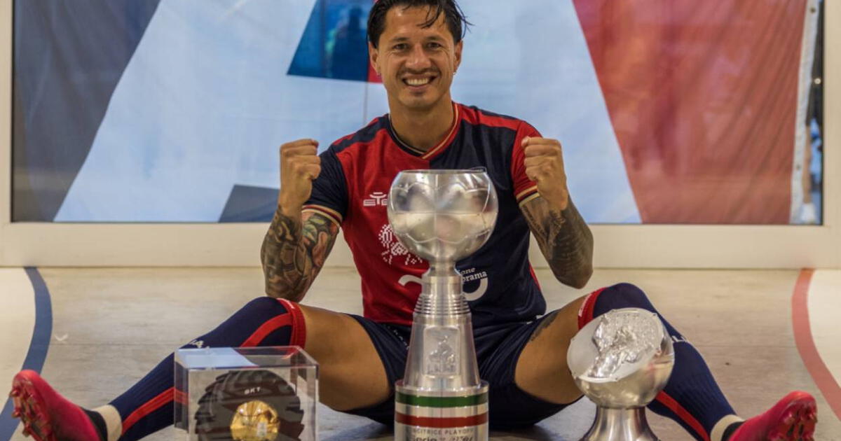 Gianluca Lapadula Cagliari le dedicó un emotivo mensaje al delantero