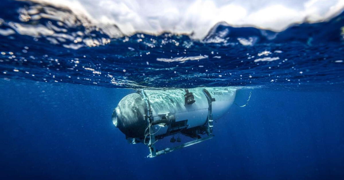 C Mo Es Tit N Submarino Tur Stico Del Titanic Que Fue Reportado