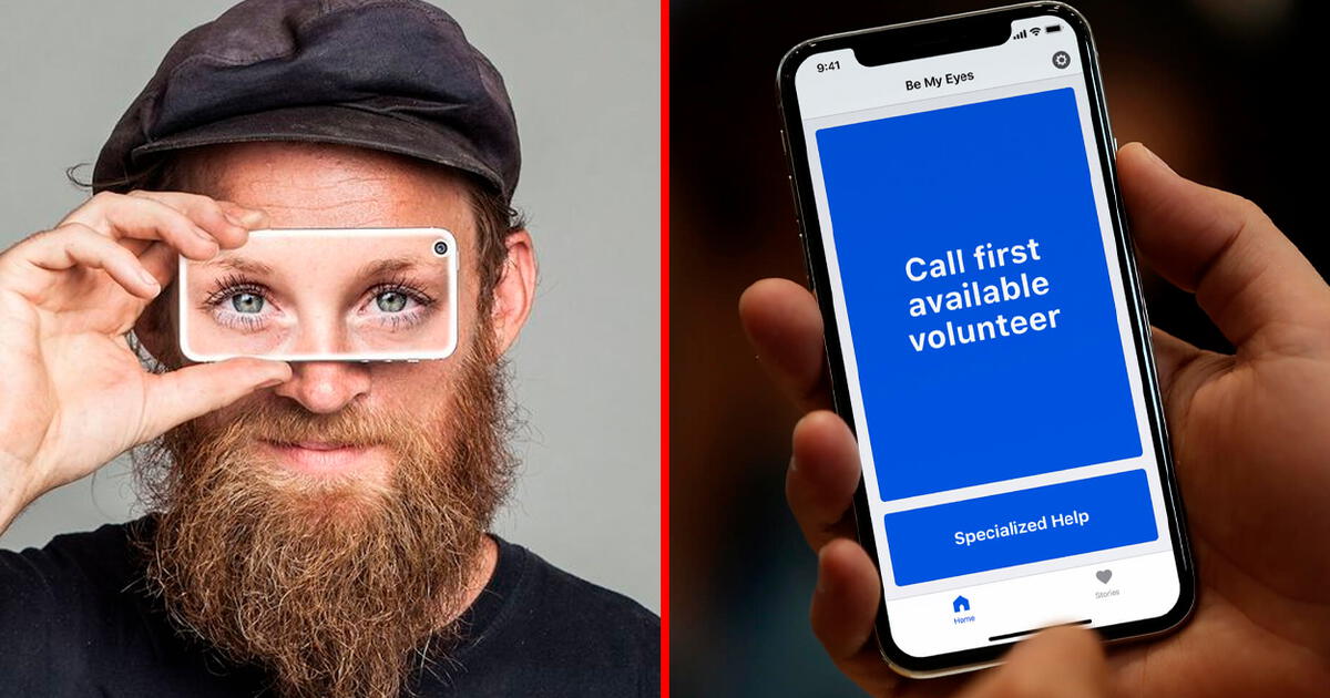 Cómo funciona Be My Eyes la app con voluntarios que ayudan a personas