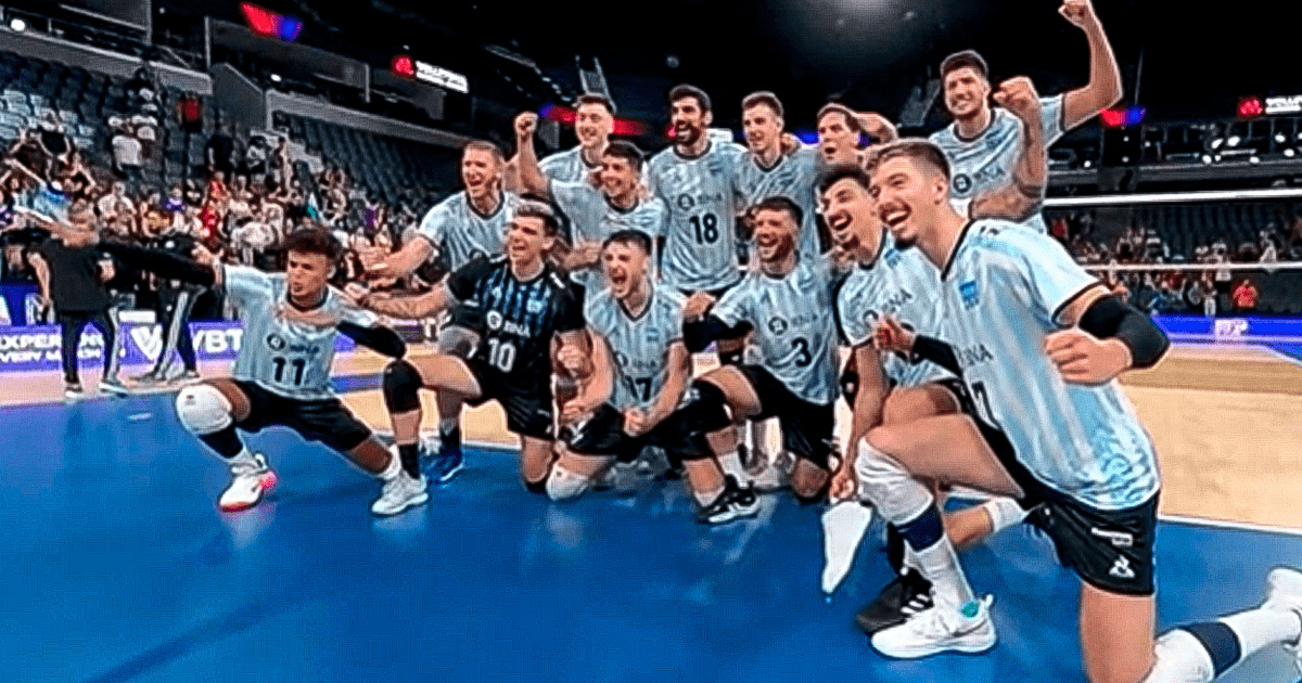 Volleyball Nations League Argentina vs Bulgaria Voley EN VIVO a qué