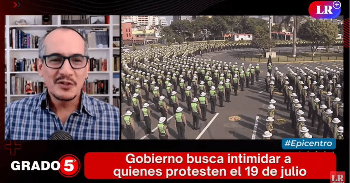 Gómez Fernandini normalmente los ensayos de la Policía se hacen en