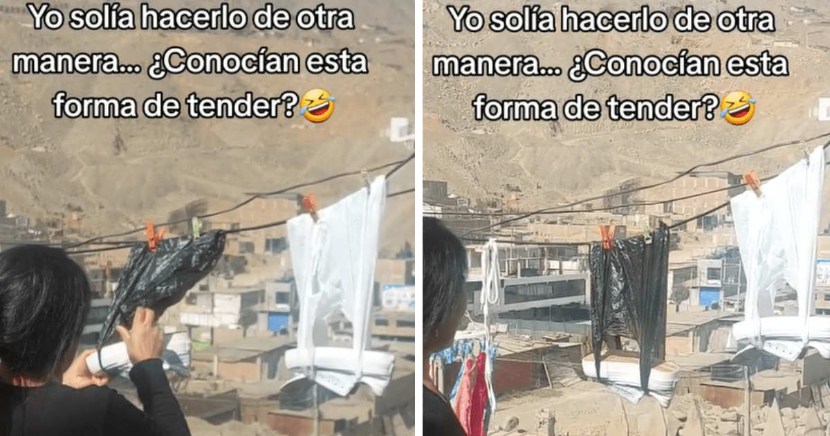 Tiktok Viral Peruana Ense A A Su Hija Singular Truco Para Tender Las