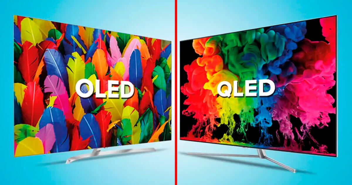 Qué diferencias hay entre las pantallas OLED y QLED de los Smart TV y