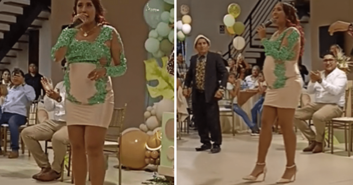 Azucena Calvay Se Luce Cantando En Su Baby Shower Y Usuarios Reacionan