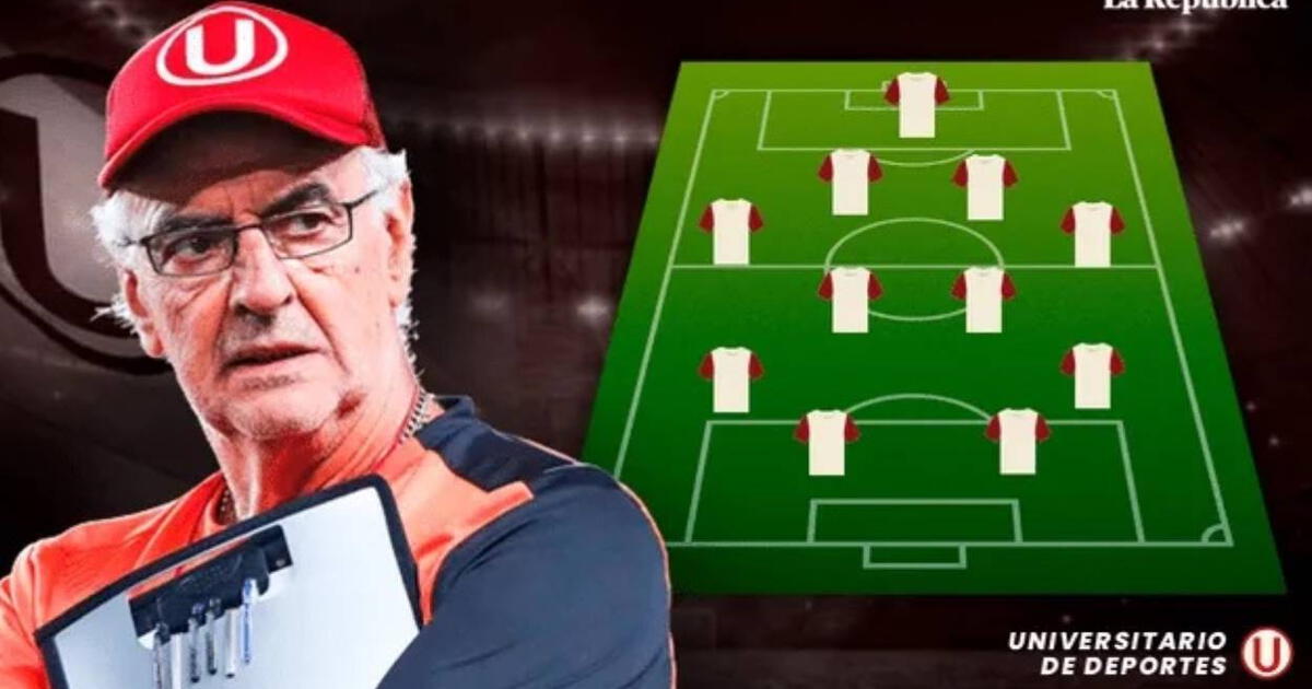 Universitario De Deportes El Posible Once De Jorge Fossati Frente A