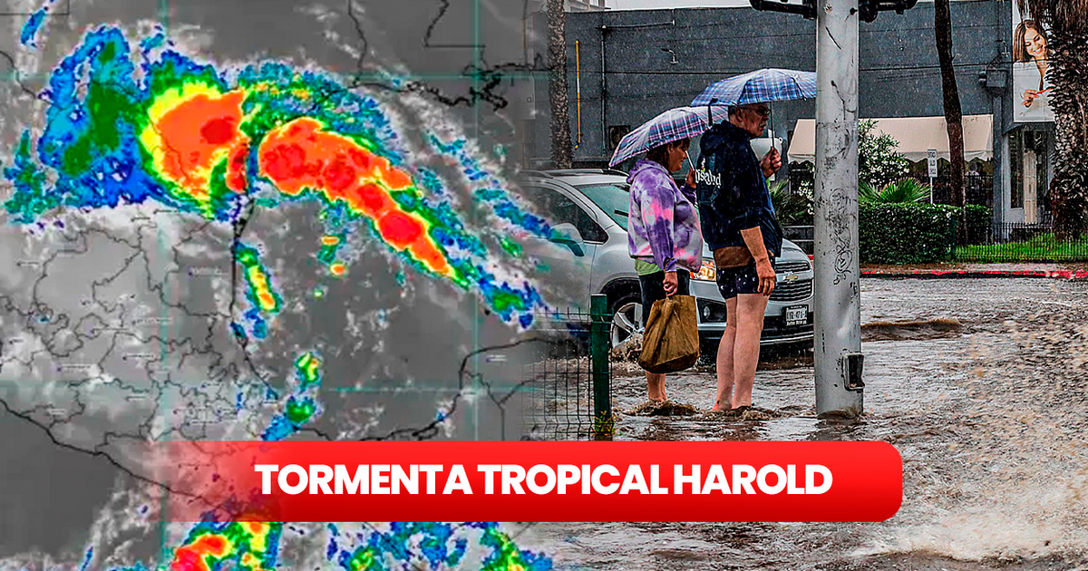 Tormenta Tropical Harold En Vivo Minuto A Minuto De Su Trayectoria En