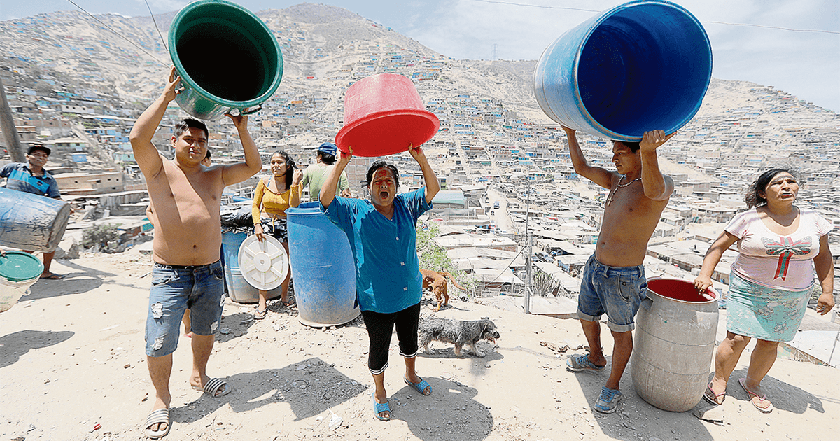 Habr Escasez De Agua En Lima En Lo Que Queda Del Sunass