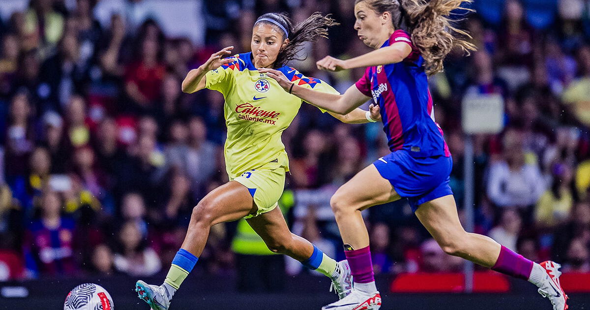 Resultado mérica vs Barcelona femenino EN VIVO partido amistoso