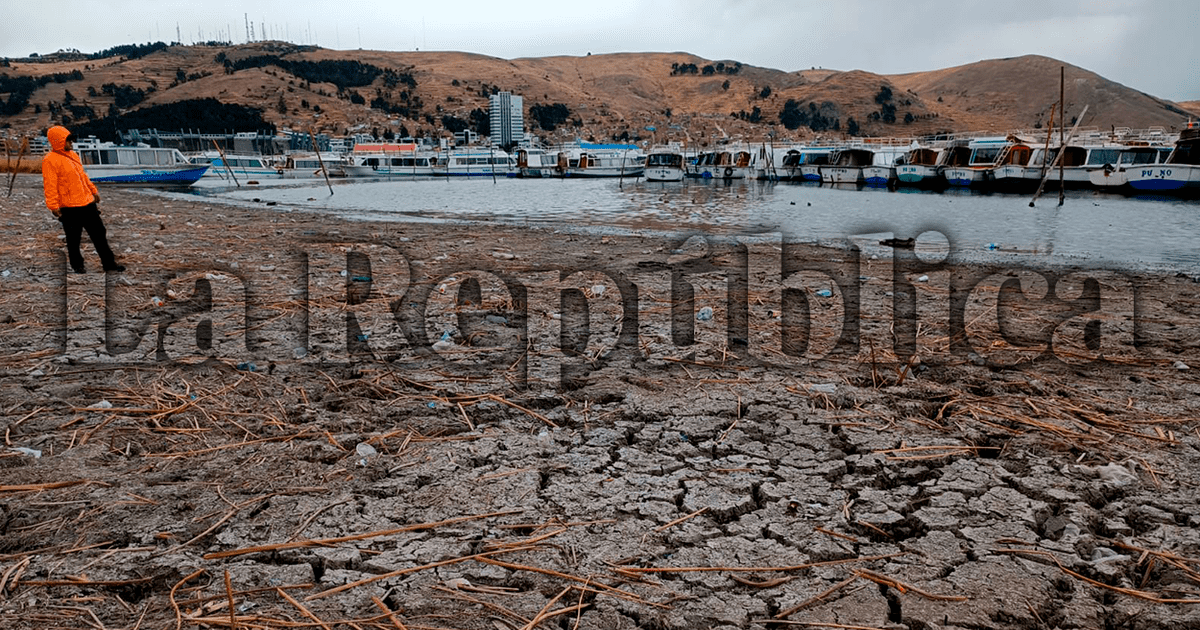 Lago Titicaca Se Seca Impactantes Fotograf As Desde Puno Preocupan Por