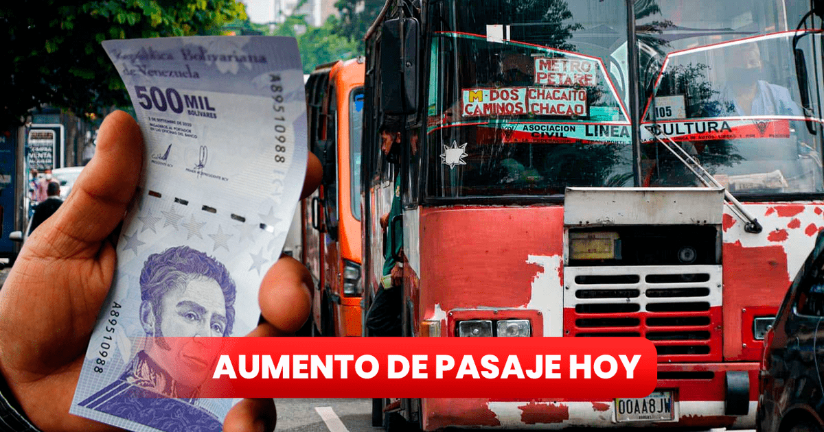 Aumento de pasaje en transporte público 2023 qué se sabe de la nueva