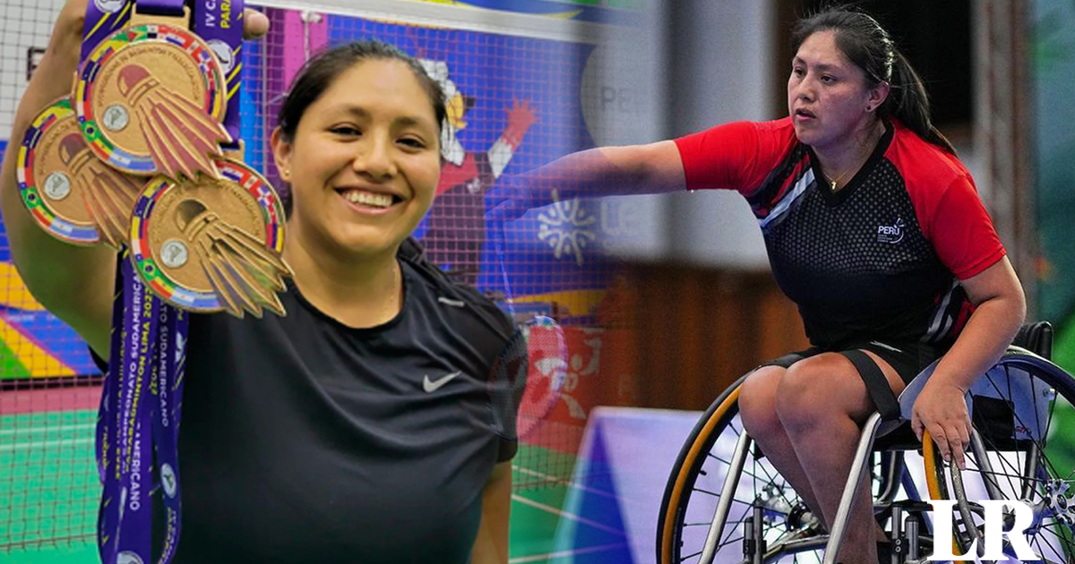 Pilar Jáuregui la peruana que ganó el mundial de parabádminton habla