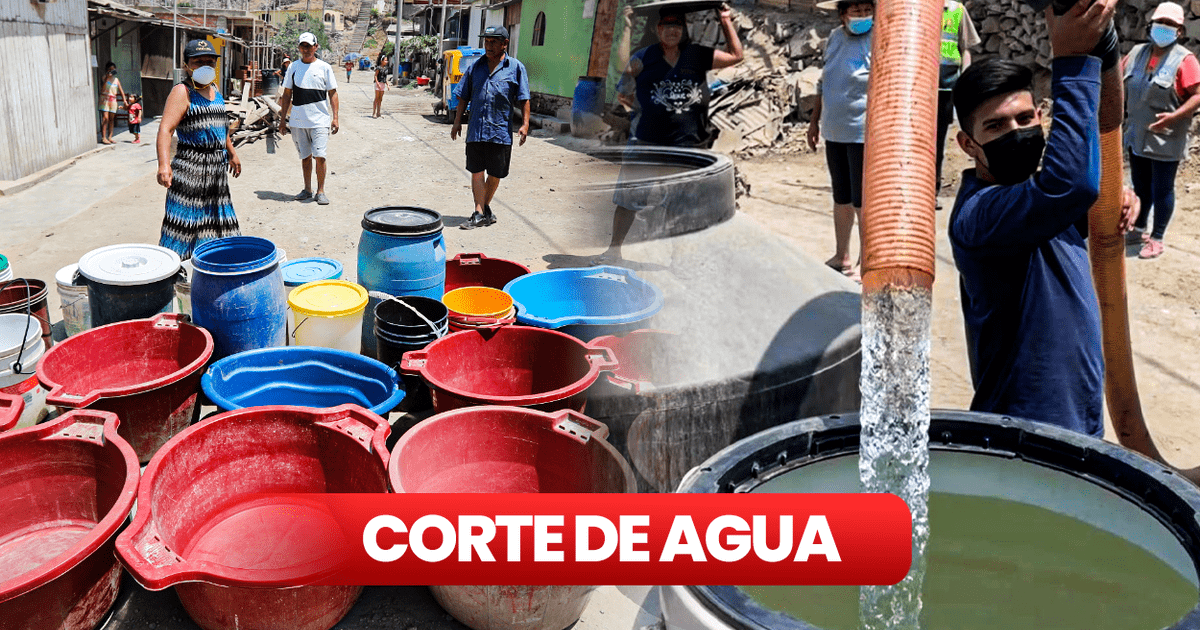 Corte De Agua En Lima Hoy Cu Ndo Es Distritos Afectados Y Consulta En