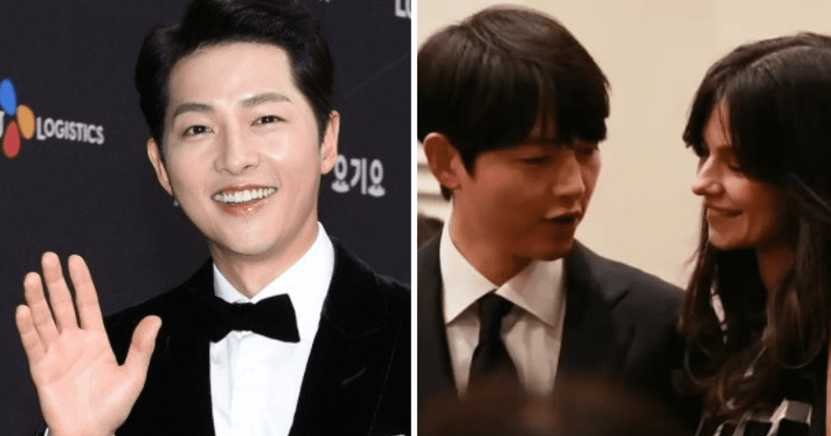 Song Joong Ki Y Su Esposa Katy Louise Saunders Radiantes En Boda De