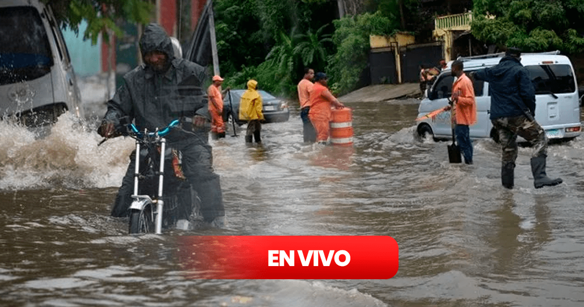 Inundaciones En Santo Domingo En Vivo Zonas Afectadas Alerta Roja Y