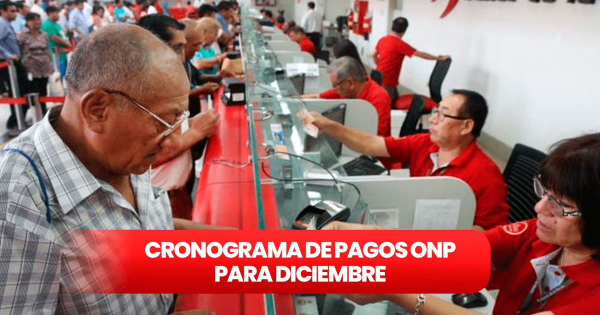 Consulta Pago Onp Diciembre Este Es El Cronograma Oficial De