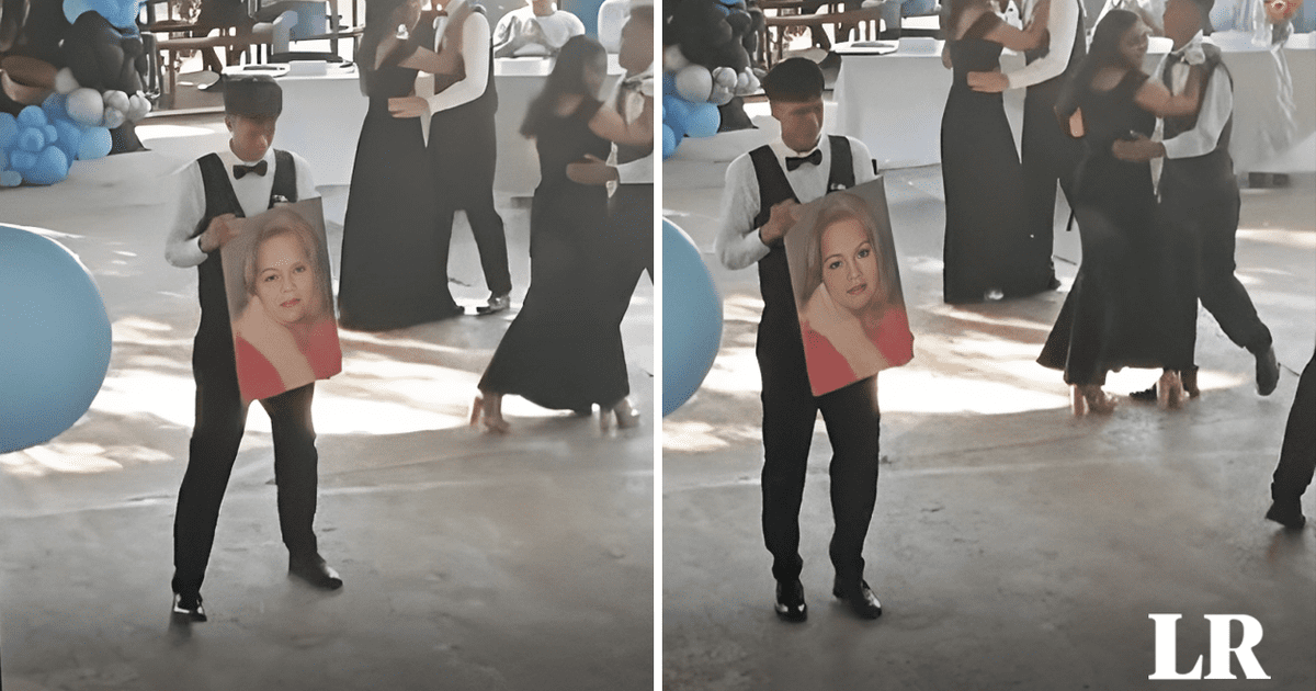 Tiktok Viral Joven Baila Con El Retrato De Su Madre Fallecida En Su