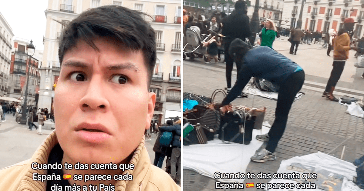 Perú TikTok viral Peruano viaja a España y se sorprende al