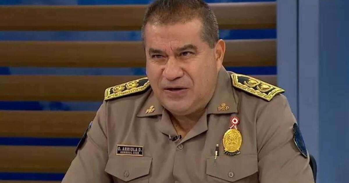 Óscar Arriola es el nuevo Jefe del Estado Mayor de la Policía Nacional