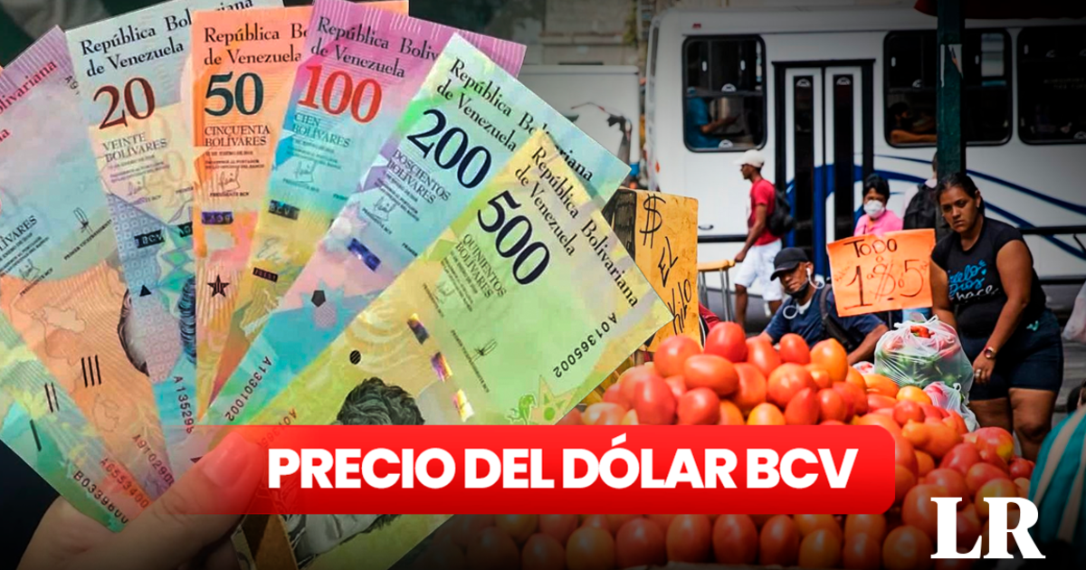 Precio Del D Lar Bcv Hoy Domingo De Enero Tasa Oficial En Banco