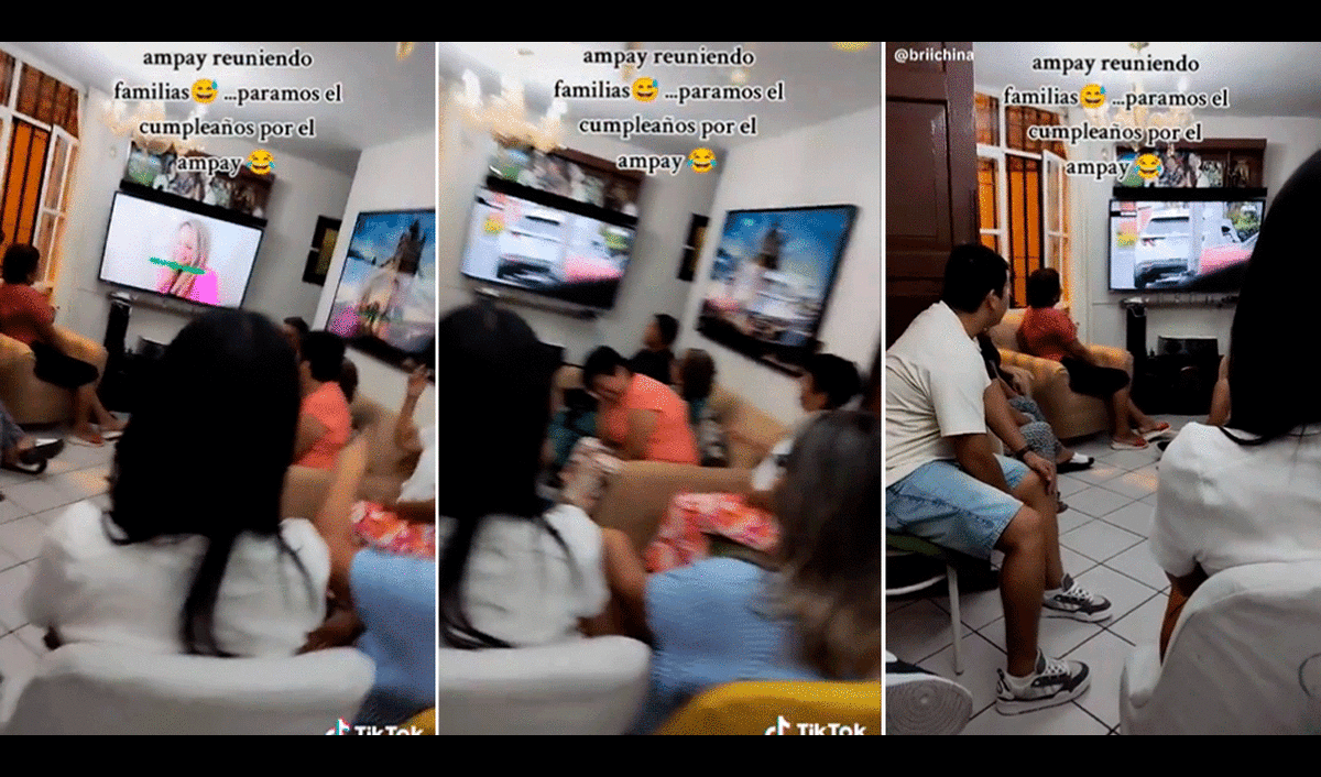 TikTok viral Peruanos interrumpe celebración de cumpleaños por ver el