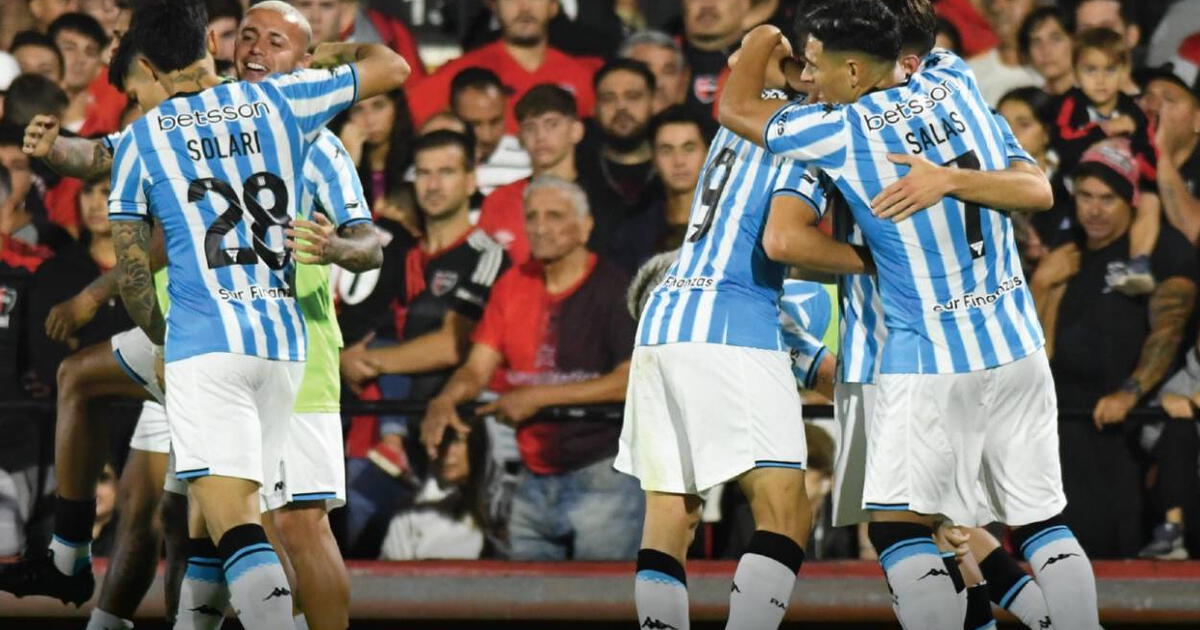 Racing Dio El Golpe En Rosario Gole A Newell S De Mauricio