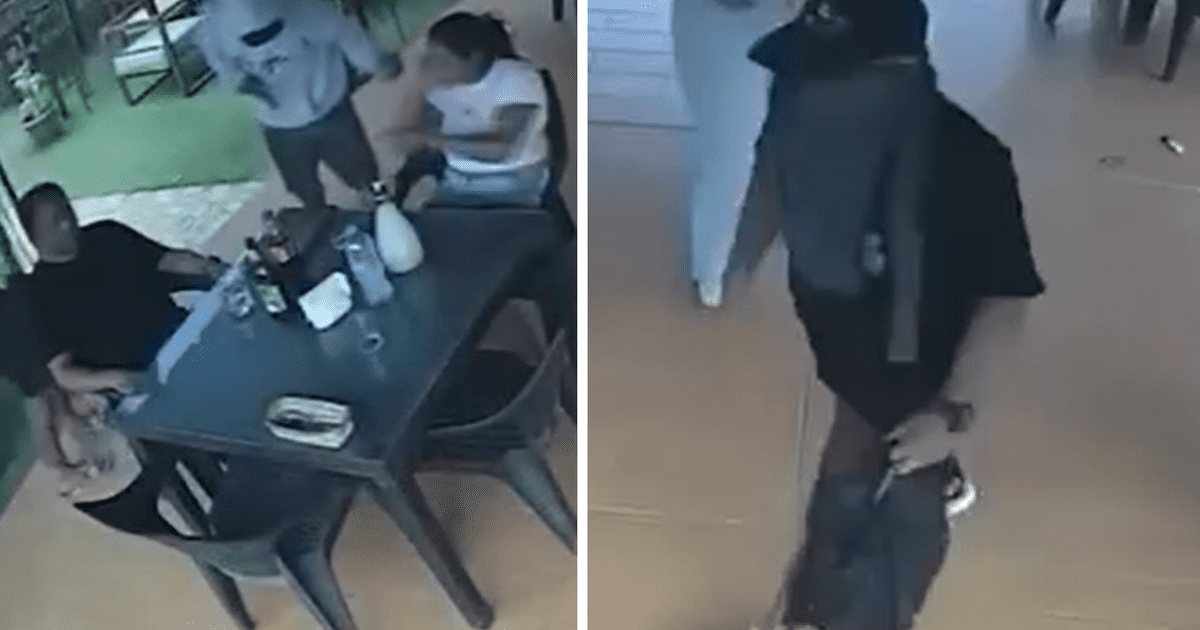 Asalto en Piura cámaras captaron a delincuentes robando en restaurante