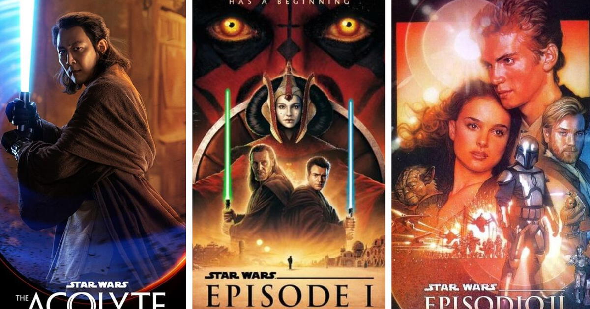 Star Wars ORDEN CRONOLÓGICO para ver todas las películas y entender